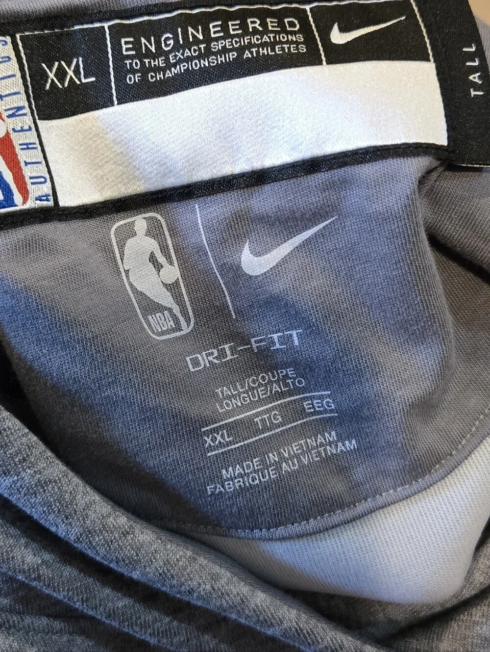 NWT Nike Gray Birmingham Squadron Basketball Hoodie Sz XXL Tall